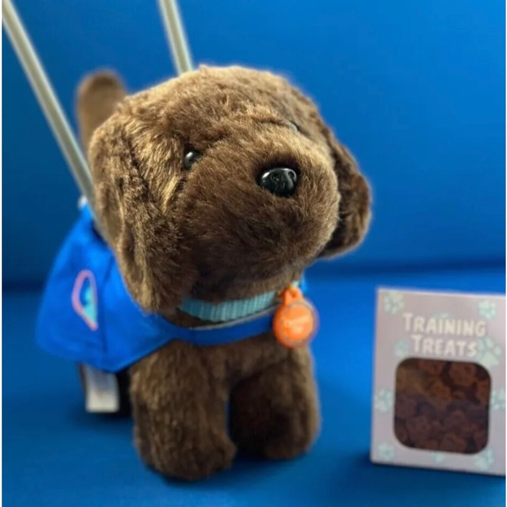 American Girl Service Dog Set - Chocolate Chip - COMPLETE NWOB!